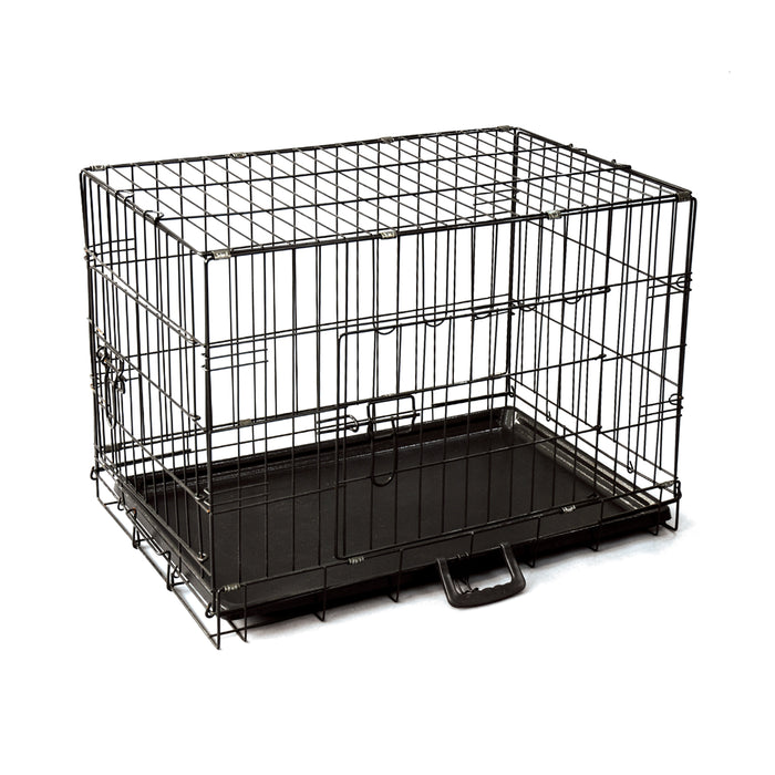 Dog Crate Jaula Transportadora Metálica L – 90 x 57,5 x 62 cm