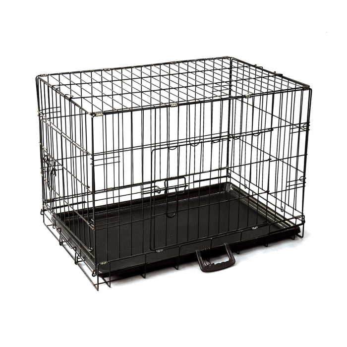 Dog Crate Jaula Transportadora Metálica XS – XS – 48 x 28,5 x 33 cm