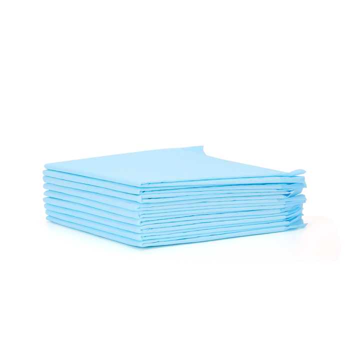 Tapete Resguardos Higiênicos com Adesivos Tamanho S 60 x 40 cm Pack de 10 Unidades