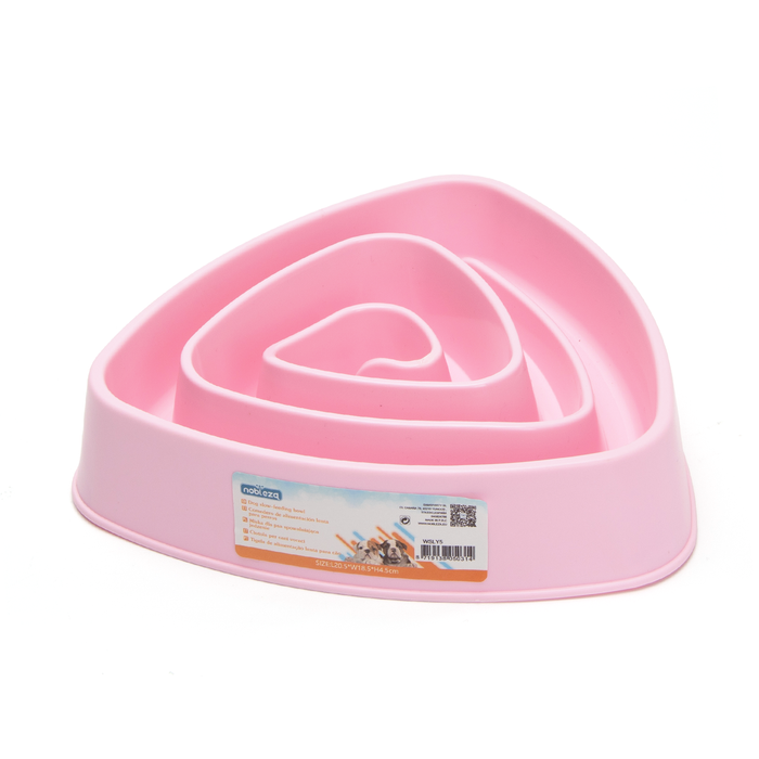 Comedouro anti gula para cães e gatos