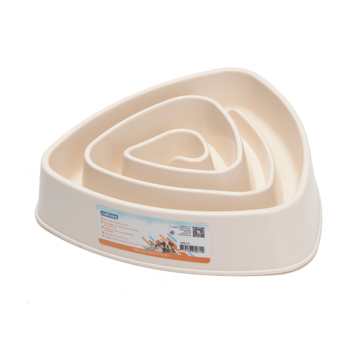 Comedouro anti gula para cães e gatos