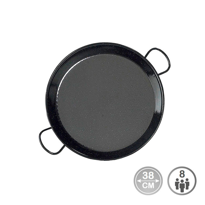 Figideira De Esmaltada Para Indução E Vitrocerâmica Ø38Cm (8 Porções). Vaello