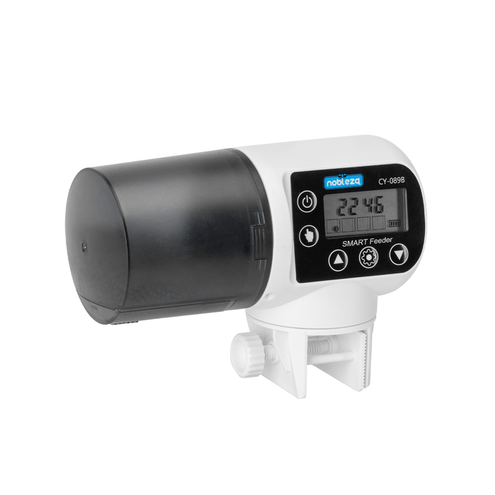 Alimentador Automático para Aquário com Temporizador e Ecrã LCD – Ideal para Férias e Fins de Semana