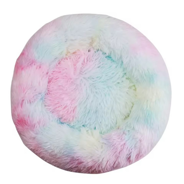 Cama redonda com pêlo Relax 50 cm Arco Iris