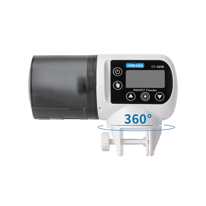 Alimentador Automático para Aquário com Temporizador e Ecrã LCD – Ideal para Férias e Fins de Semana