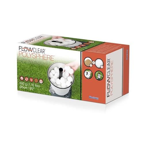 BESTWAY Flowclear Bolas para Filtro de Bomba de Areia