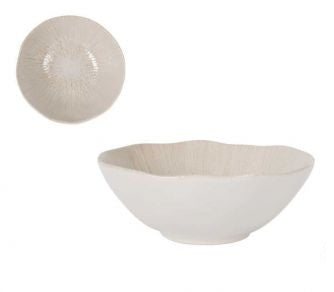 Tigela de Cereal Anya com Borda Irregular em Grés – Ø 16 cm
