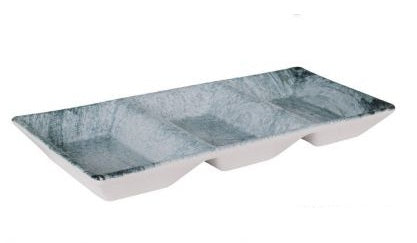 Tacinha 3 Compartimentos Dalian – 25 x 11 x 3 cm