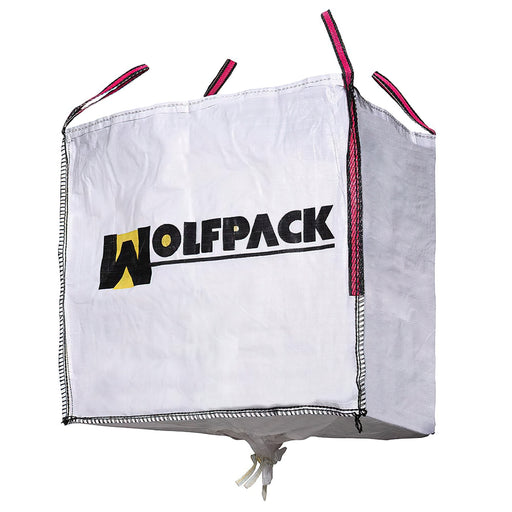 Saco de obra Big Bag embalagem de trabalho 90x90x90cm. com Válvula. Carga máxima seg. 1.000kg - Vendas E Afins - WOLFPACK