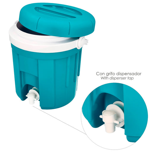 Bidão Termico com torneira dispensador 4,5 litros - Vendas E Afins - SATURNIA