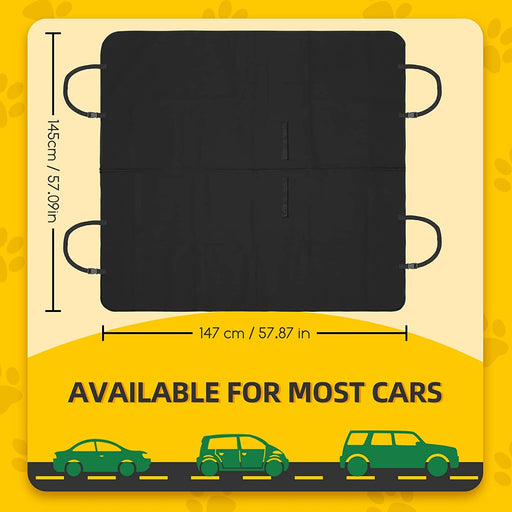 Capa de assento de carro para cães impermeável 147 x 145 cm-NOBLEZA-Vendas E Afins
