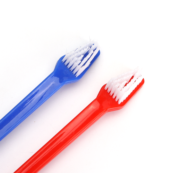 Conjunto de 2 Escovas de Dentes para Animais de Estimação