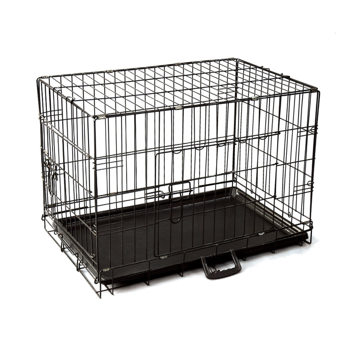 Dog Crate Jaula Transportadora Metálica XL - 106 x 71,5 x 76 cm Duas Portas