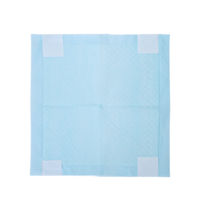 Tapete Resguardos Higiênicos com Adesivos - Tamanho M (60 x 60 cm) - Pack de 10 Unidades