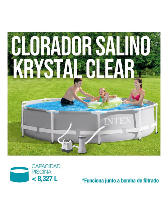 Intex Clorador de Sal Krystal Clear QS200