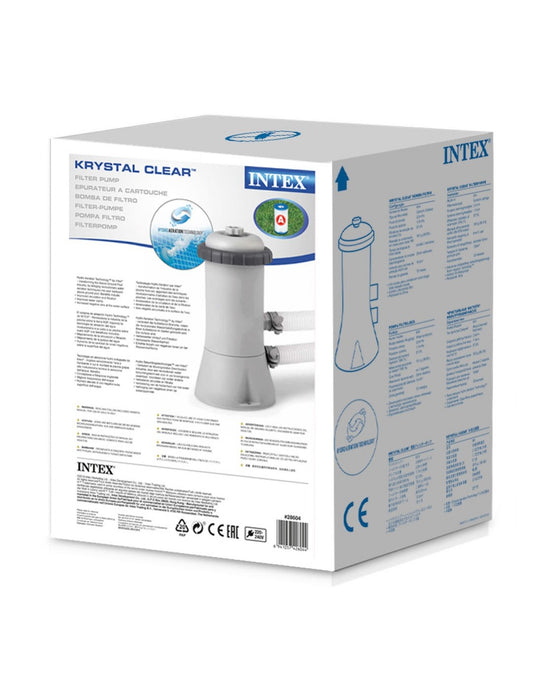 Bomba de Cartucho INTEX 2.006 l/h com Filtro Tipo A – Ideal para Piscinas até 13.600 Litros