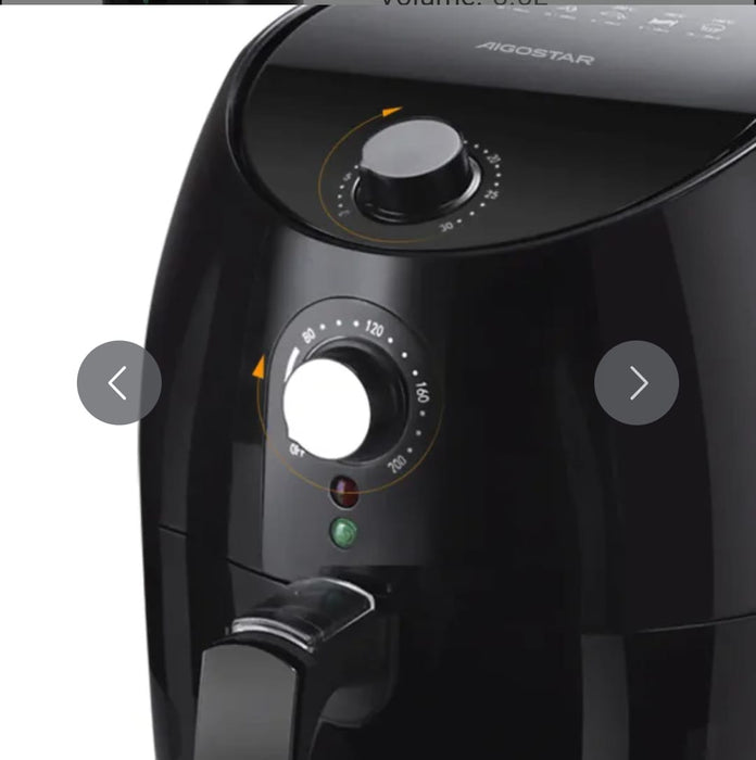 Fritadeira a Ar 1500W 3,5L – Cozinhe de Forma Saudável, Rápida e Sem Complicações