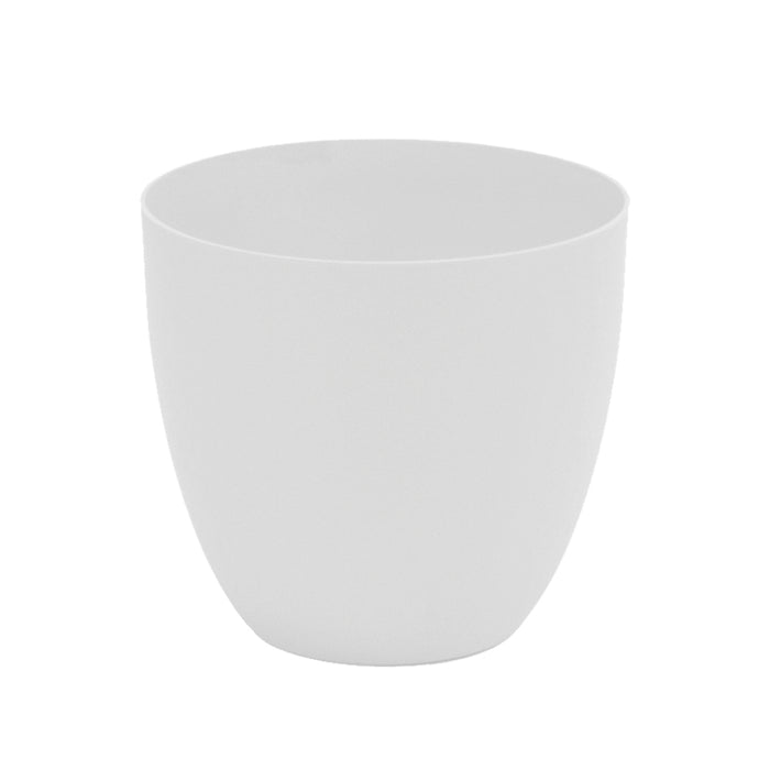 Vaso De Injeção Modelo Cuenco Ø22Cm Cor Branco