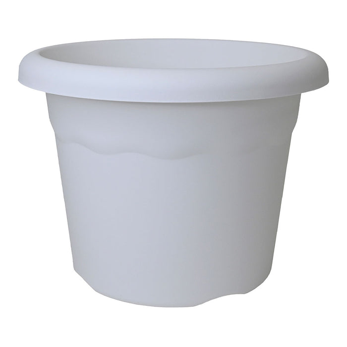 Vaso De Injeção Cor Branco Ø18Cm Plastiken