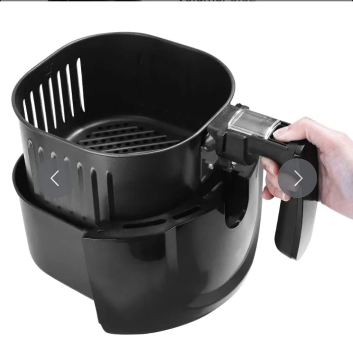 Fritadeira a Ar 1500W 3,5L – Cozinhe de Forma Saudável, Rápida e Sem Complicações