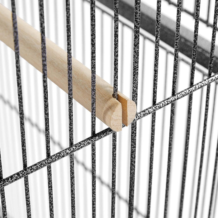 Gaiola para Pássaros Suporte e Rodas 62 x 43 x 136 cm