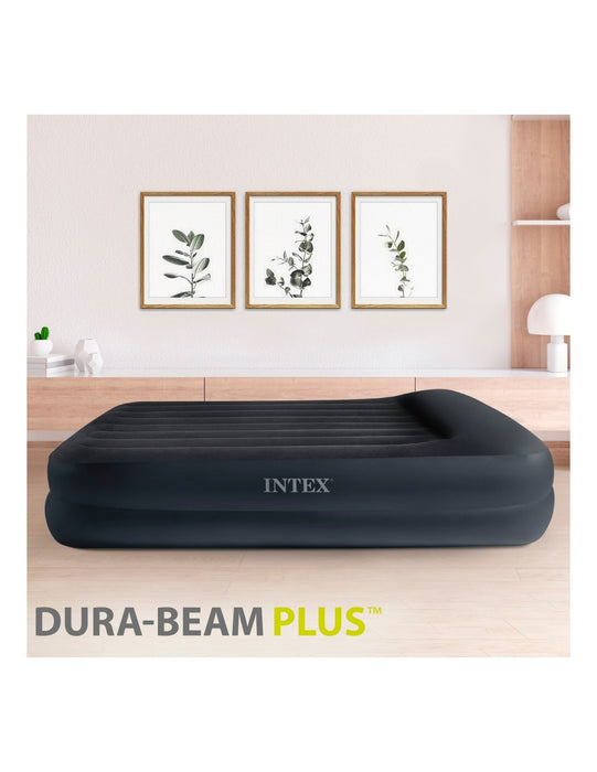 Colchão Insuflável INTEX Queen Plus Pillow Rest Raised 152 x 203 x 42 cm