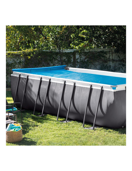 Enrolador de Cobertura Solar INTEX – Para Piscinas Retangulares com Largura de 2,74 a 4,88 m