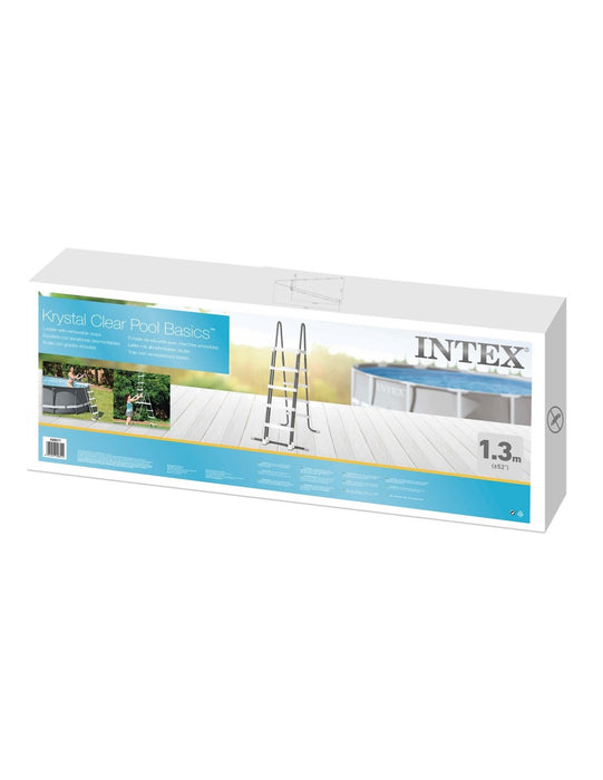 Intex Escada de Segurança 28077 – Para Piscinas Até 132 cm de Altura