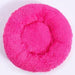 Cama redonda com pêlo Relax 50 cm rosa fuschia - Vendas E Afins - Vendas E Afins